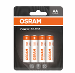 OSRAM Batterie POWER ULTRA AA Mignon LR6 4 Stück
