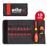 Wiha Schraubendreher-Set slimVario® electric gemischt 41231 19-tlg.