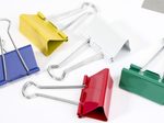 Gowi Foldbackklammern farbsortiert 5,1 cm, 12 St.