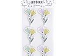artoz Sticker Blumen 3D