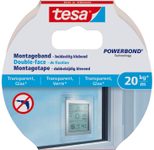 tesa doppelseitiges Klebeband Montageband POWERBOND Glas 19,0 mm x 5,0 m