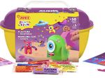 JOVI Modelliermassen Play & Fun Plastilina Aliens