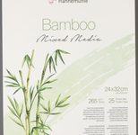 HAHNEMÜHLE Malblock Bamboo 24,0 x 32,0, 25 Blatt