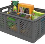 PAPERFLOW FOLD´N STORE Klappbox 40,0 l grau 54,6 x 38,6 x 22,6 cm, 1 St.