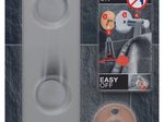tesa Handtuchhaken Powerbutton Classic Hakenleiste silber