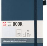 Sakura Notizbuch, kariert, 160 Seiten, ca. DIN A5