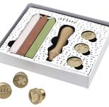 artoz Siegel-Set hellrosa, hellgrün, kupfer