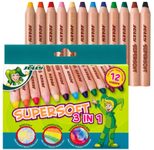 JOLLY Buntstifte Supersoft 3 in 1