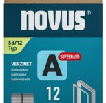 novus Tackerklammern Feindraht superhart 53/12