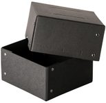 FALKEN PURE 150x150mm Aufbewahrungsbox 1050 Blatt schwarz 16,0 x 16,0 x 8,5 cm, 1 St.