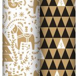 Clairefontaine Geschenkpapier Set Tiny Rolls mehrfarbig, 5,0 m