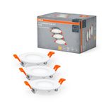 OSRAM Einbauleuchte-Set Downlight Slim 4,5 W weiß
