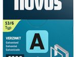 novus Tackerklammern Feindraht 53/6