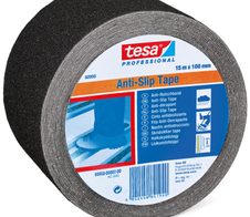 tesa Anti-Rutsch-Band Professional 60950 100 mm x 15 m, schwarz