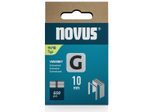 novus Tackerklammern Flachdraht 11/10