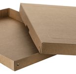 FALKEN PURE Aufbewahrungsbox 500 Blatt braun 32,0 x 44,0 x 4,0 cm, 1 St.