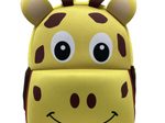 DONAU Kindergartenrucksack Giraffe Kunstfaser gelb