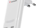 verbatim Fold 'n’ Go GaN III Ladeadapter weiß, 65 W