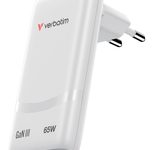 verbatim Fold 'n’ Go GaN III Ladeadapter weiß, 65 W