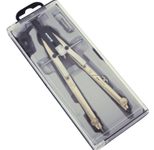 DONAU Schnellverstellzirkel 5500100-05, silber/schwarz, Ø 17,0 cm