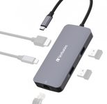 verbatim Multiport-Adapter CMH-05 silber