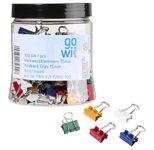 Gowi Foldbackklammern farbsortiert 1,5 cm, 100 St.