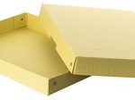 FALKEN PURE Aufbewahrungsbox 500 Blatt pastellgelb 24,0 x 32,0 x 4,0 cm, 1 St.