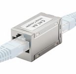 goobay RJ46/RJ45 CAT 6A LAN-Adapter