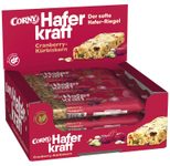 CORNY Müsliriegel Haferkraft Cranberry-Kürbiskern