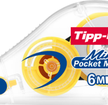 Tipp-Ex Korrekturroller Mini Pocket Mouse Pastell 5 mm