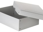 FALKEN PURE Aufbewahrungsbox 1250 Blatt weiß 24,0 x 32,0 x 10,0 cm, 1 St.