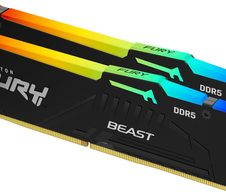 Kingston FURY™ Beast RGB DDR5 Speicher 32GB 6000MT/s CL36 DIMM (2er-Kit) Schwarz EXPO