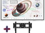 Samsung Flip Pro WM75B Flipchart 190,5 cm 75 Zoll inkl. Neomounts LEVEL-750 WL30-750BL16 Wandhalterung