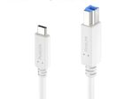 PureLink USB 3.2 USB-C auf USB-B Kabel - 2m