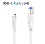 PureLink USB 3.2 USB-C auf USB-B Kabel - 1,5m