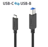 PureLink USB 3.2 USB-C auf USB-B Kabel - 2m