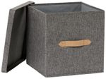 LOVE !T STORE !T Aufbewahrungsbox Premium 30 x 30 x 30 cm, grau
