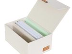 LOVE !T STORE !T Aufbewahrungsbox Fotobox 23 x 18 x 12 cm, beige