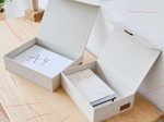 LOVE !T STORE !T Dokumentenboxen-Set 28/31 x 23/25 x 6/8 cm, beige