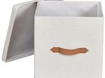 LOVE !T STORE !T Aufbewahrungsbox Premium 30 x 30 x 30 cm, beige
