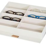 LOVE !T STORE !T Brillenbox Premium 32 x 25 x 5,5 cm, beige