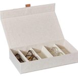 LOVE !T STORE !T Brillenbox Premium 30 x 17 x 6 cm, beige