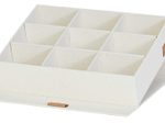 LOVE !T STORE !T Aufbewahrungsbox Premium 32 x 25 x 8 cm, beige
