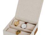 LOVE !T STORE !T Uhrenbox Premium 16,5 x 16,5 x 7 cm, beige