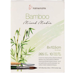 HAHNEMÜHLE Aquarellblock Bamboo 10,5 x 8 cm, 10 Blatt