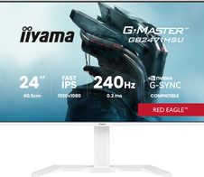 iiyama G-MASTER Red Eagle™ GB2471HSU-W1 Gaming-Monitor 60,5 cm (24") weiß