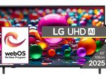 LG 43UA74003LB 4K UHD AI Smart TV Monitor 109,2 cm (43")