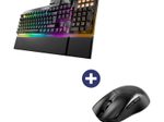 Be Quiet Maus Dark Perk Ergo + Tastatur Dark Mount Silent Tactile RGB-LED
