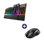 Be Quiet Maus Dark Perk Ergo + Tastatur Dark Mount Silent Tactile RGB-LED