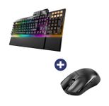 Be Quiet Maus Dark Perk Sym + Tastatur Dark Mount Silent Linear RGB-LED